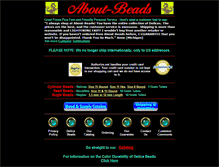 Tablet Screenshot of about-beads.com